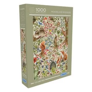 PUZZLE GIBSONS - THE ART FILE : WOODLAND WILDLIFE - 1000 PIECES