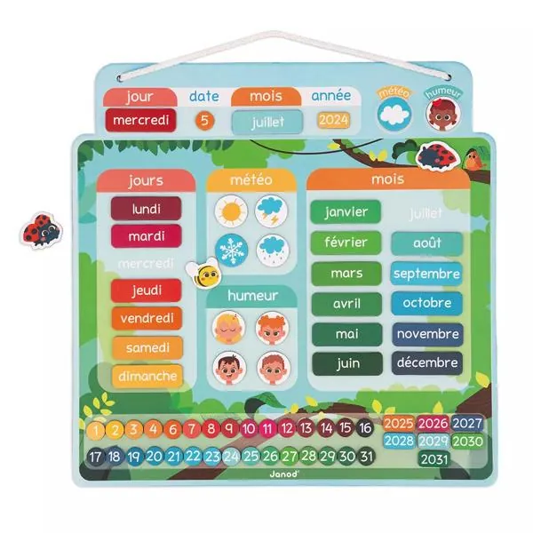 CALENDRIER MAGNETIQUE - JANOD