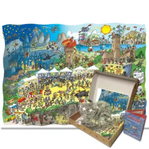 PUZZLE FORMICHE - F. VETTORI : BANDES DESSINEES ET JEUX - 1080 PIECES