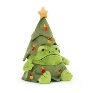 PELUCHE SAPIN DE NOEL GRENOUILLE RICKY - JELLYCAT