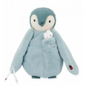 PELUCHE A BISOUS MANCHOT VERT - KALOO