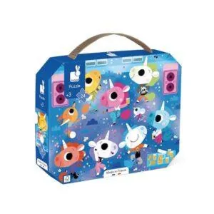 PUZZLE JANOD : CONCERT ROCK LICORNES - 24 PIECES