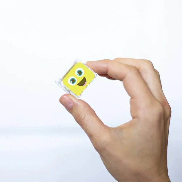 JOUET DE BAIN - CUBES JAUNES ALEX - GLO PALS – Image 4