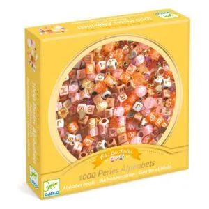 PERLES ALPHABET OR - DJECO