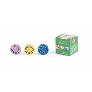 BOITE DE 3 DISQUES POUR LAMPE A HISTOIRES - MINUSCULETTE - MOULIN ROTY