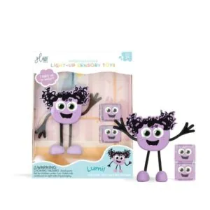 JOUET DE BAIN - PERSONNAGE VIOLET LILA - GLO PALS