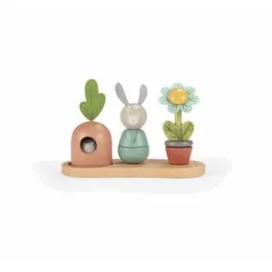 EMPILABLE MULTI ACTIVITES - TROIS PETITS LAPINS - MOULIN ROTY