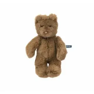 PELUCHE PETIT OURS MARRON - ARTHUR ET LOUISON - MOULIN ROTY