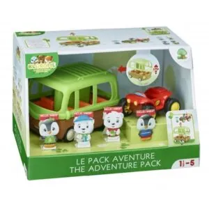 PACK AVENTURE BUS QUAD + 4 PERSONNAGES KLOROFIL - VULLI