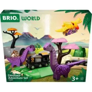 COFFRET CIRCUIT AVENTURE DINOSAURES - BRIO
