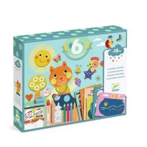 COFFRET 6 ACTIVITES - LE CHAT ET SES AMIS - DJECO
