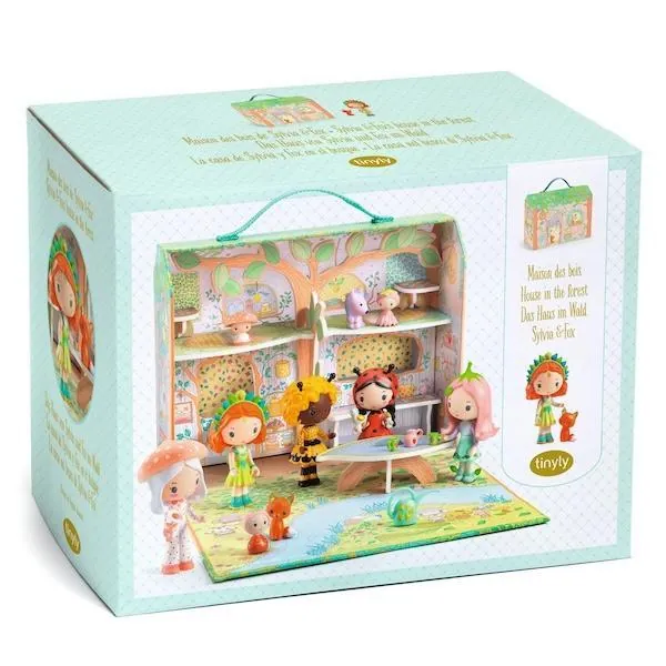 TINILY - MAISON DES BOIS DE SYLVIA ET FOX - DJECO – Image 6