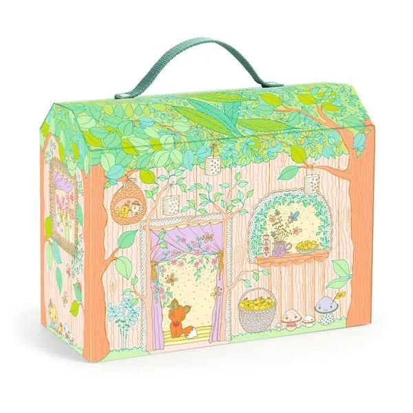 TINILY - MAISON DES BOIS DE SYLVIA ET FOX - DJECO – Image 3