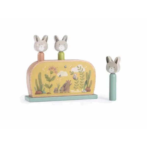 POP UP - LES 3 PETITS LAPINS - MOULIN ROTY – Image 2