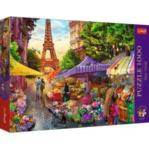 PUZZLE TREFL TEA TIME : MARCHE AUX FLEURS - 1000 PIECES