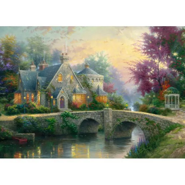 PUZZLE SCHMIDT - T. KINKADE : CREPUSCULE - 3000 PIECES – Image 2