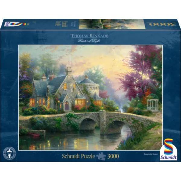 PUZZLE SCHMIDT - T. KINKADE : CREPUSCULE - 3000 PIECES