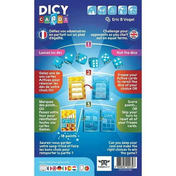 DICY CARDS