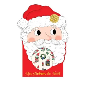 JEU STICKERS ET POSTER L'ATELIER DU PERE NOEL - CARTES D'ART