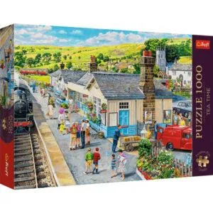 PUZZLE TREFL TEA TIME : GARE DU VILLAGE - 1000 PIECES