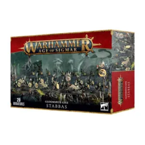 WARHAMMER - AGE OF SIGMAR - GLOOMSPITE GITZ - TROUEURS : STABBAS