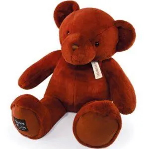 PELUCHE OURS - LE NOUNOURS - CANNELLE 75 CM - HISTOIRE D'OURS