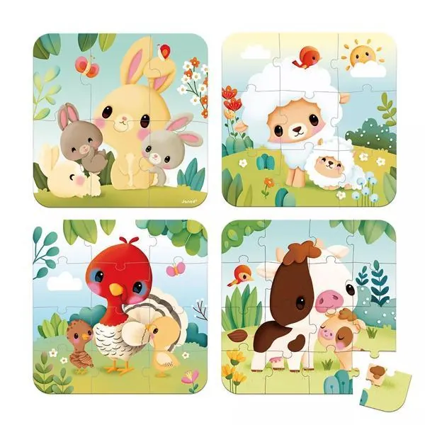 PUZZLES EVOLUTIFS FERME - 6/9/12/16 PIECES – Image 2