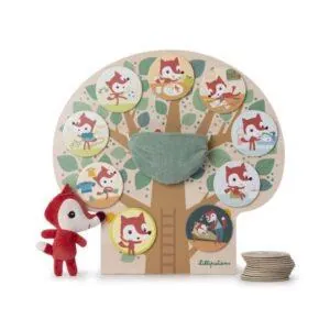 ARBRE JE RACONTE MA JOURNEE ALICE - LILLIPUTIENS