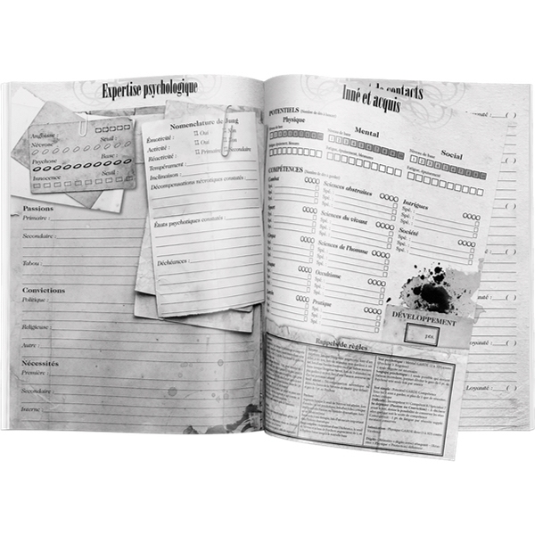 CRIMES - DOSSIER DE PERSONNAGE