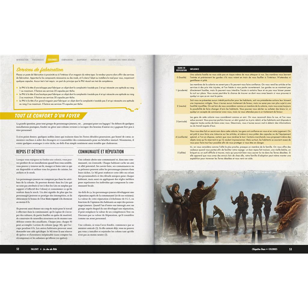 FALLOUT- LE GUIDE DES COLONIES