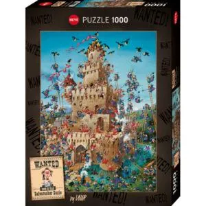 PUZZLE HEYE - WANTED - J.J. LOUP : SAFECRACKER SUZIE - 1000 PIECES