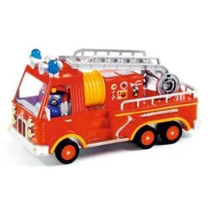 VOITURE CRAZY MOTORS - CAPTAIN FIRE - DJECO