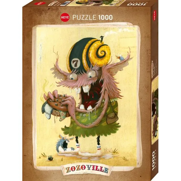 PUZZLE HEYE - ZOZOVILLE - J. POTMAN : MALBOUFFE - 1000 PIECES