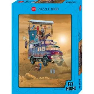 PUZZLE HEYE FLY HIGH - N. BRAUTIGAM : MOBILE HOME - 1000 PIECES
