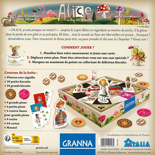 ALICE AU PAYS DES MERVEILLES