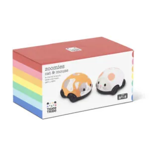 ZOOMIES VOITURES A FRICTION CHAT ET SOURIS A FRICTION - TIGER TRIBE