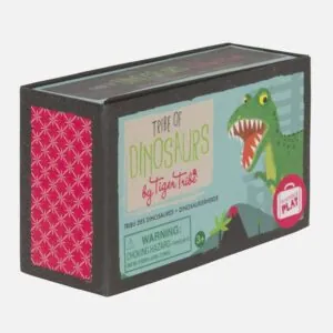 COFFRET FIGURINES DINOSAURES - TIGER TRIBE