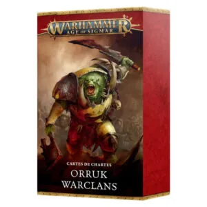 WARHAMMER - AGE OF SIGMAR - ORRUCK WARCLANS - CARTES DE CHARTES