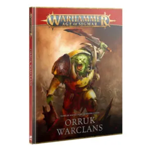 WARHAMMER - AGE OF SIGMAR - ORRUK WARCLANS - TOME DE BATAILLE DE LA DESTRUCTION