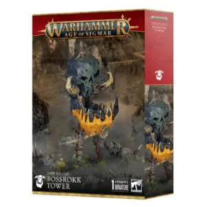 WARHAMMER - AGE OF SIGMAR - ORRUK WARCLANS - TOUR DE ROCKBOSS