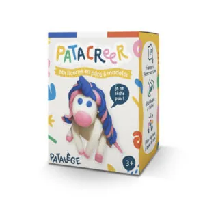 KIT A FABRIQUER MA LICORNE EN PATE A MODELER - PATACREER