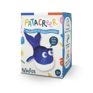 KIT A FABRIQUER MA BALEINE EN PATE A MODELER - PATACREER