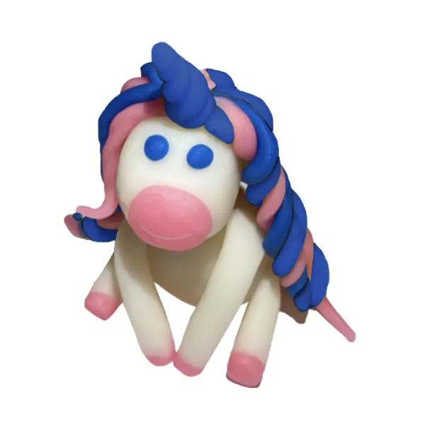 KIT A FABRIQUER MA LICORNE EN PATE A MODELER - PATACREER – Image 2