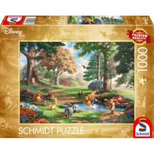 PUZZLE SCHMIDT DISNEY - T. KINKADE : WINNIE L'OURSON - 1000 PIECES