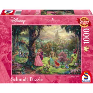 PUZZLE SCHMIDT DISNEY - T. KINKADE : LA BELLE AU BOIS DORMANT - 1000 PIECES