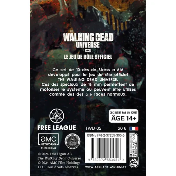 THE WALKING DEAD - DÉS DE STRESS
