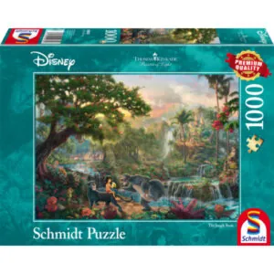 PUZZLE SCHMIDT DISNEY - T. KINKADE : LE LIVRE DE LA JUNGLE - 1000 PIECES
