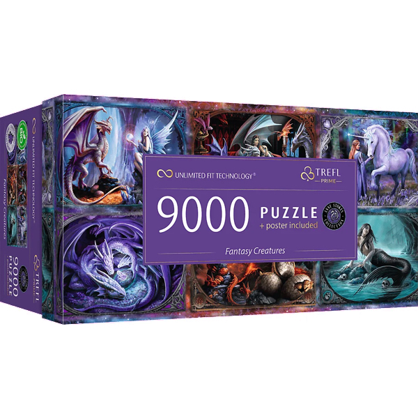 PUZZLE TREFL - A. STOKES : CREATURES FANTASTIQUES - 9000 PIECES