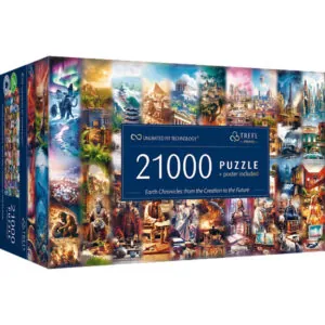 PUZZLE TREFL : LES CHRONIQUES DE LA TERRE DE LA CREATION AU FUTUR - 21000 PIECES
