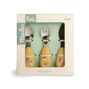 SET DE COUVERTS - TROIS PETITS LAPINS - MOULIN ROTY